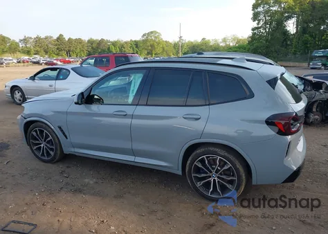 2022 BMW X3 xDrive30I из США, поврежденный, VIN 5UX53DP08N9L55946